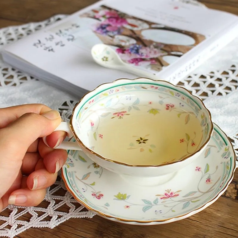 Korean Tea Set - Ensemble de tasses à café en