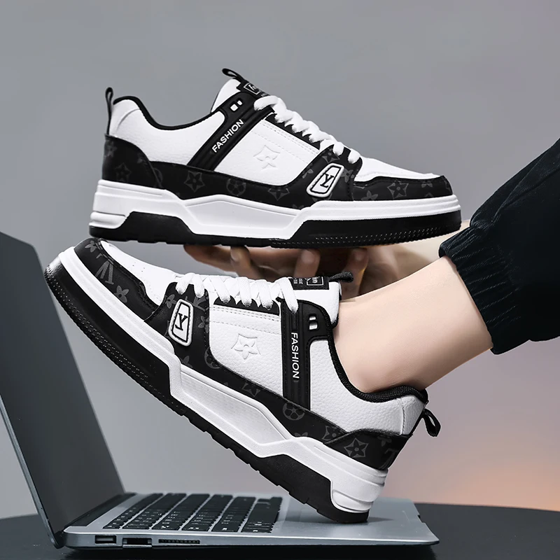 Korean Men Lifestyle - Chaussures à plateforme polyvalentes et confortables
