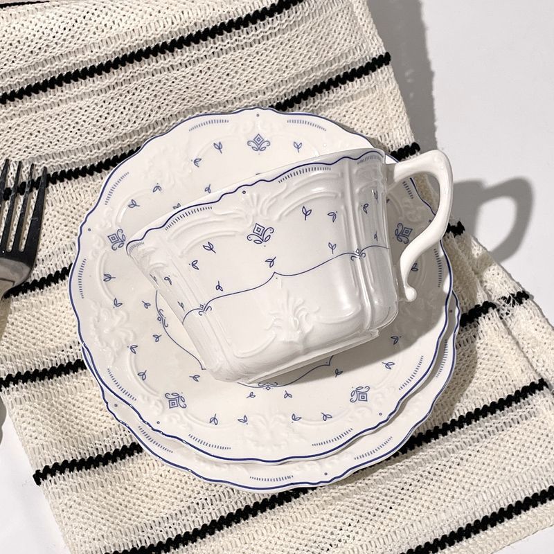 Korean Tea Set - Service à café et assiette en