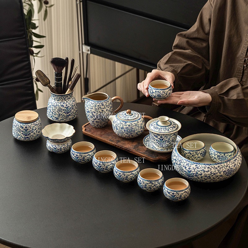 Service à thé Gongfu Ru Kiln,  - Korean Tea Set avis et prix